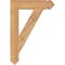 Ekena Millwork Traditional Arts & Crafts Smooth Bracket, Western Red Cedar, 3 1/2"W x 18"D x 26"H BKT04X18X26TRA03SWR - alternate 2